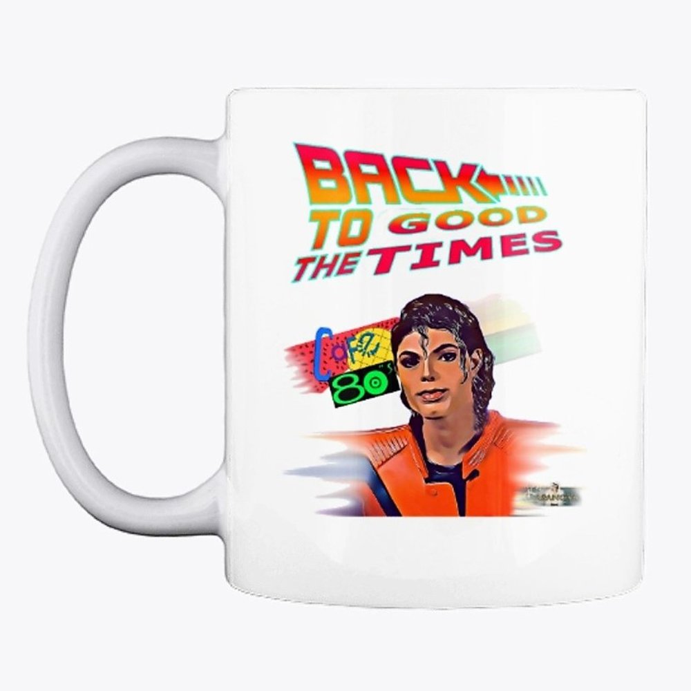 Back To The Future Inspired "Café" 80's" Coffee Mug
